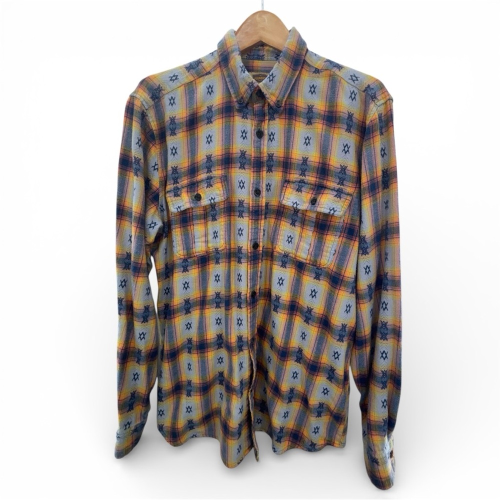 Foundry Supply Co Plaid Flannel Shirt LT Tall